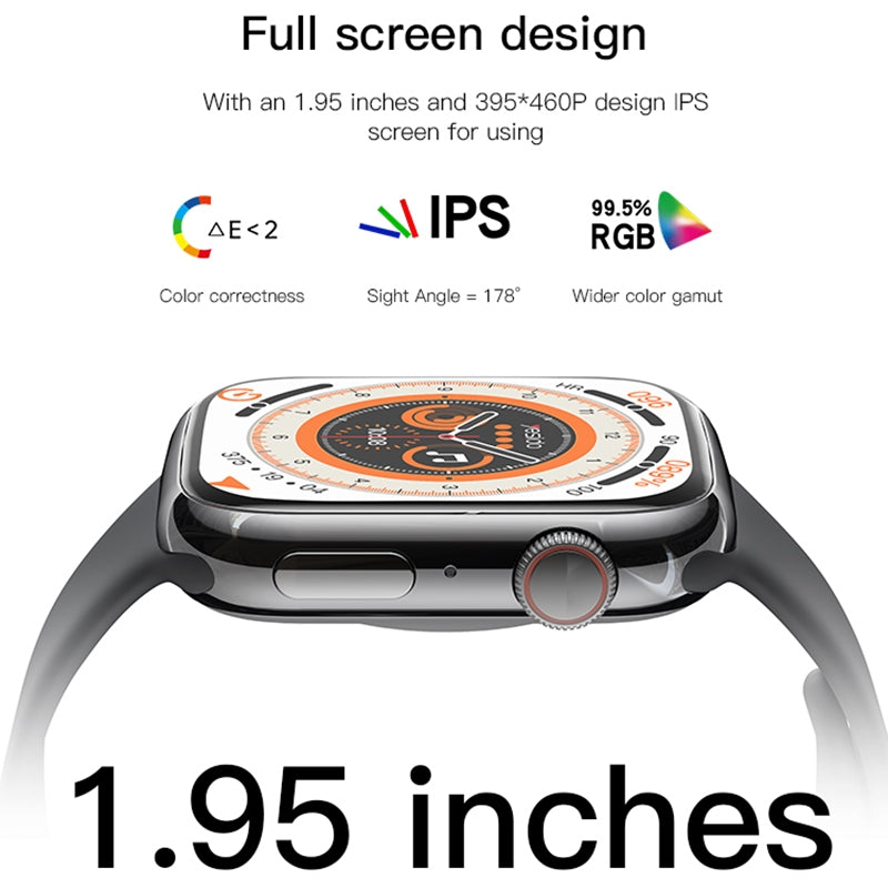 Yesido 1.95 inch IP68 Waterproof Smart Watch