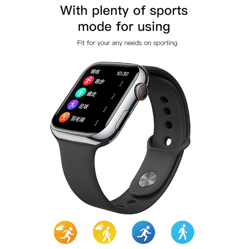 Yesido 1.95 Inch Smart Watch IP68 Waterproof for Health & Fitness - Black Yesido 1.95 Inch Smart Watch IP68 Waterproof for Health & Fitness - Black