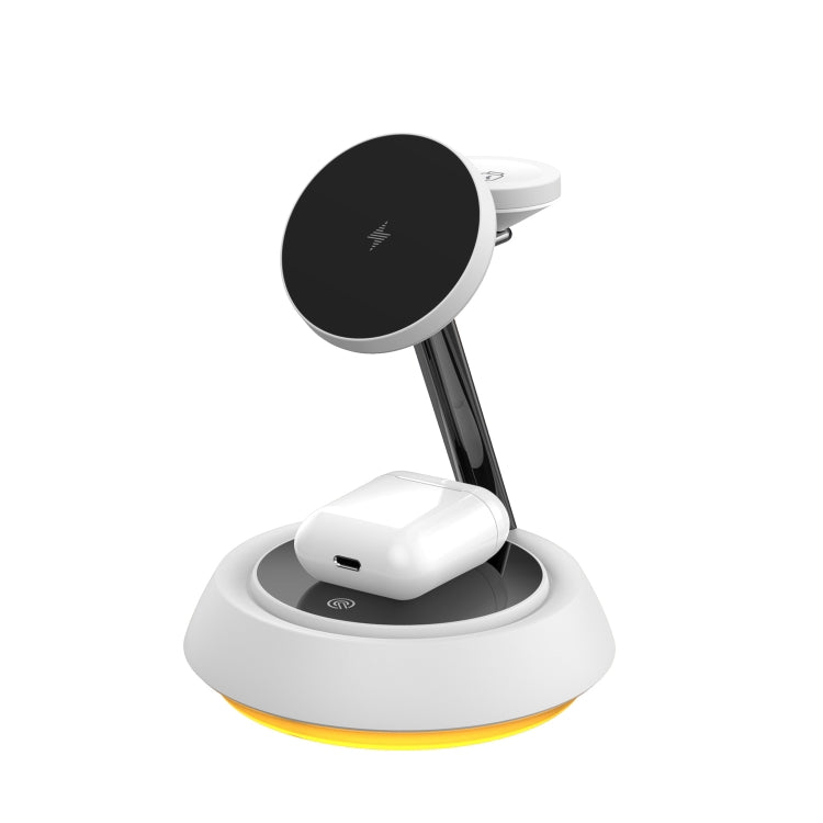 WIWU Jazz Series 15W 3 in 1 Magnetic Desktop Wireless Charger WIWU Jazz Series 15W 3 in 1 Magnetic Desktop Wireless Charger