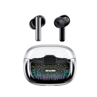 Awei ANC TWS Gaming Bluetooth Earbuds - Black