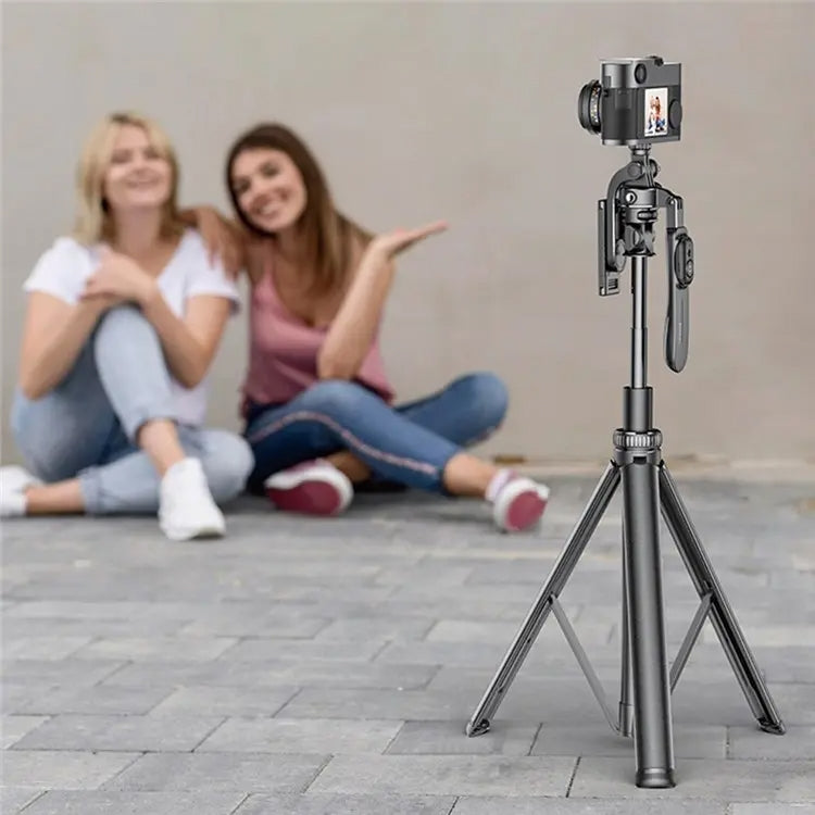 YESIDO Retractable Metal Tripod Stand Selfie Stick for Cell Phones & Camera