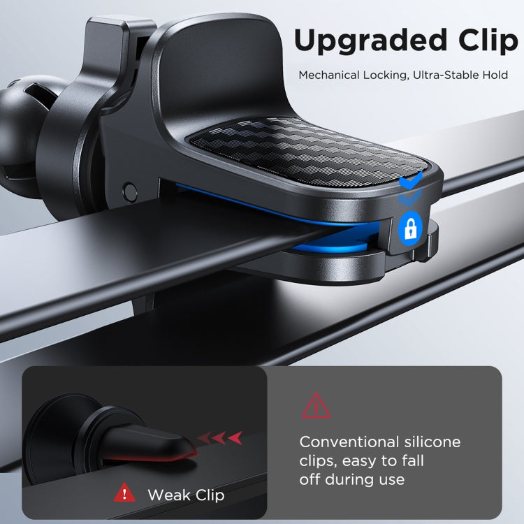 JOYROOM Car Air Vent Phone Holder Secure & HandsFree & Navigation - Black JOYROOM Car Air Vent Phone Holder Secure & HandsFree & Navigation - Black