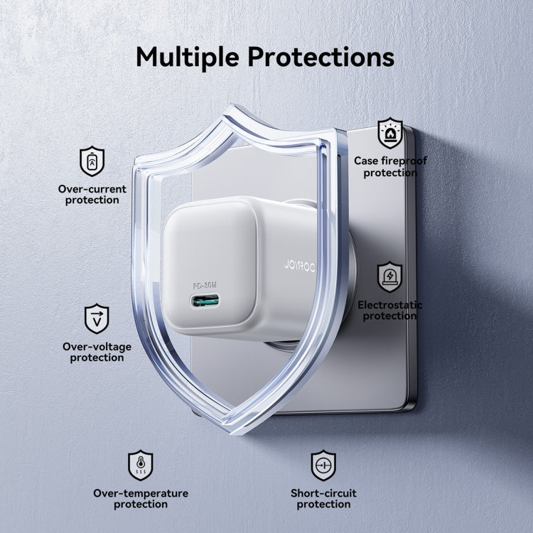 JOYROOM 30W PD Mini GaN Charger - Fast Charging JOYROOM 30W PD Mini GaN Charger - Fast Charging