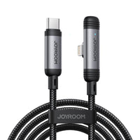 JOYROOM 30W Type-C to Lightning Cable – 90° Elbow, 1.2m