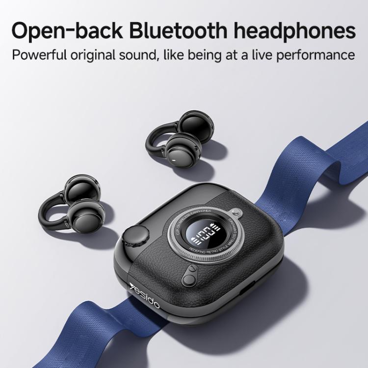 Yesido YSP31 Clip-on Open Ear OWS Wireless Bluetooth Earphones (Black)