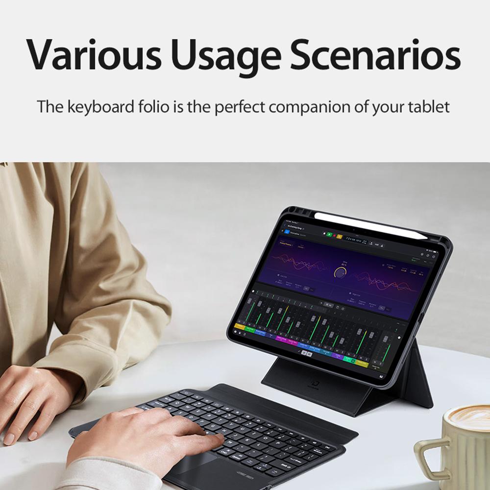 Dux Ducis DK Series Keyboard iPad Pro 11 (2024) Arabic