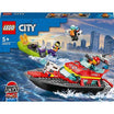 LEGO سيتي – قارب الإنقاذ من الحرائق 60373 – 144 قطعة