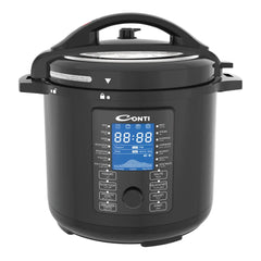 Conti Electric Pressure Cooker 8L - 15 Programs, 1200W EPC08A004-BK