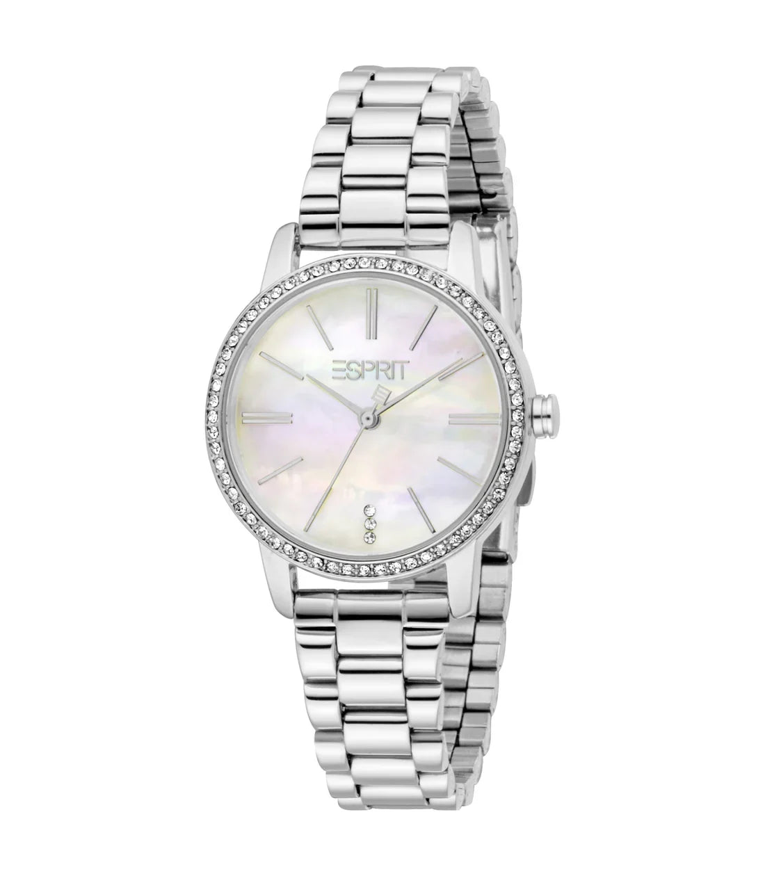 ESPRIT ES1L561M0045 SILVER STEEL BAND WHITE DIAL FOR WOMEN