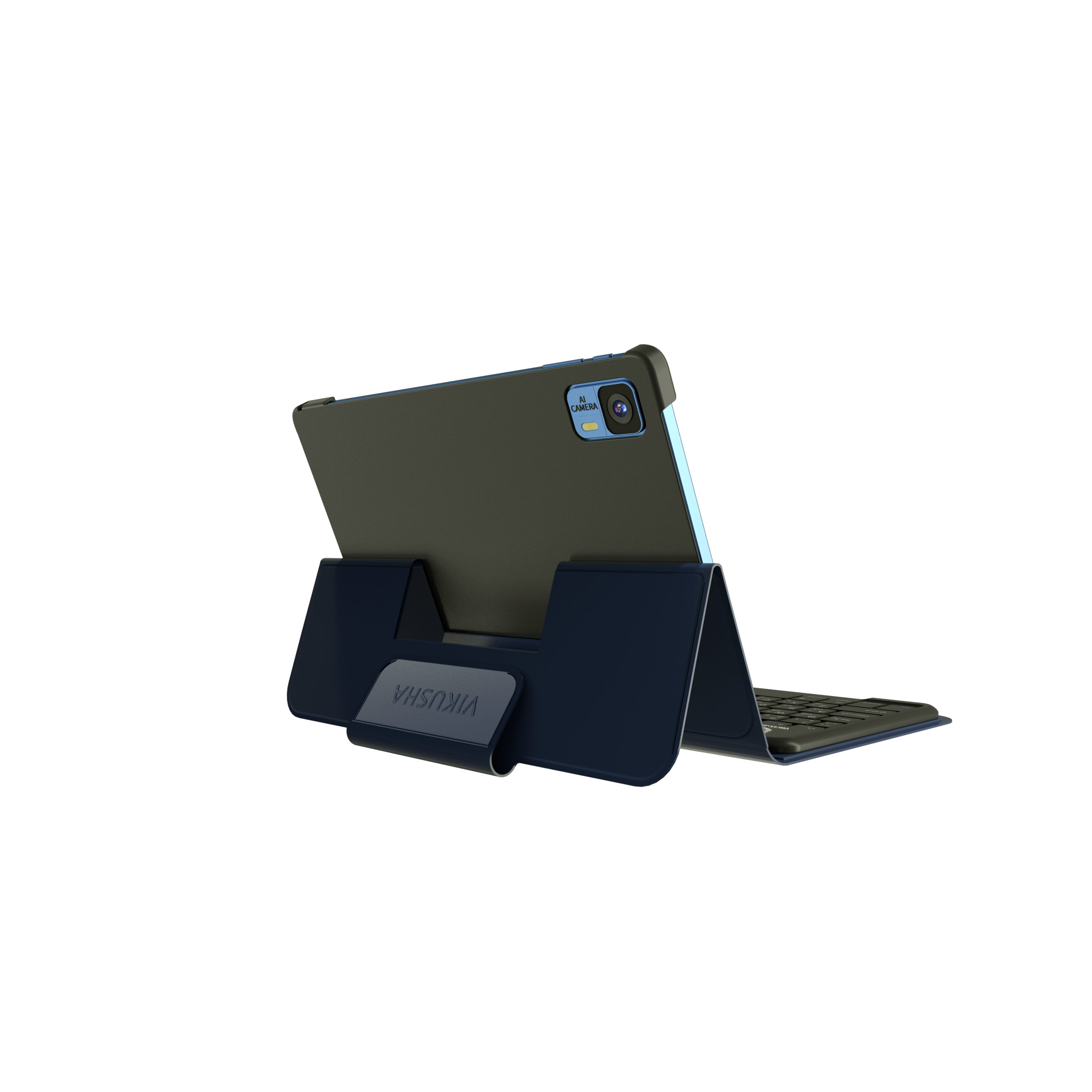 VIKUSHA VZ-40 PRO 4G Tablet with Power Bank P110 Bundle: Screen Protector, Active Stylus Pen, Holster Keyboard & Cover, 3-Month IPTV Subscription