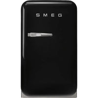 Smeg FAB5RWH6 Mini Refrigerator 50’s Style – White | 34L Retro Minibar