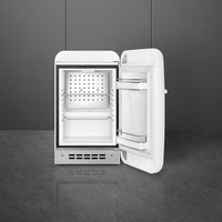 Smeg FAB5RWH6 Mini Refrigerator 50’s Style – White | 34L Retro Minibar
