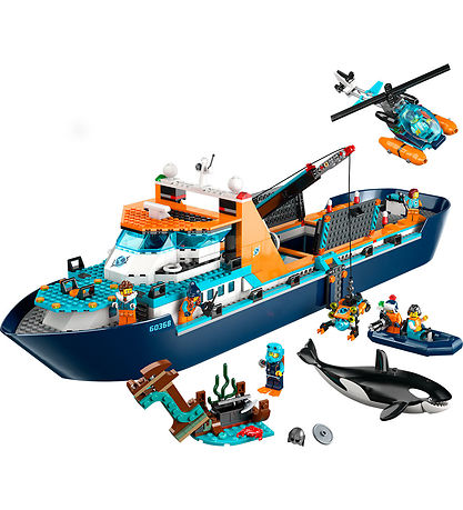 LEGO® City - Arctic Explorer Ship 60368 (815 pcs) LEGO® City - Arctic Explorer Ship 60368 (815 pcs)