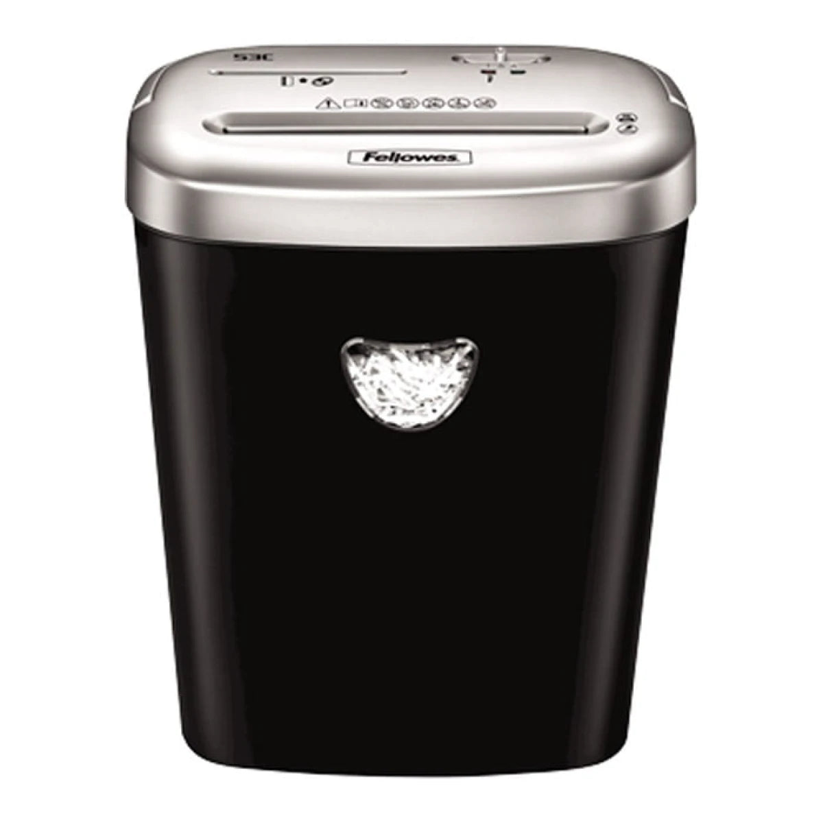 Fellowes Powershred Shredder / Cross Cut / Shreds 10 Sheets - Black