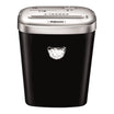 آلة تقطيع الورق Fellowes Powershred Cross Cut Shreds 10 ورقات - أسود