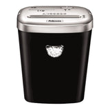 Fellowes Powershred Shredder Cross Cut Shreds 10 Sheets - Black