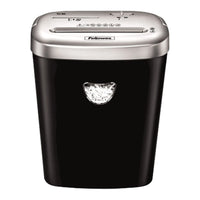 Fellowes Powershred Shredder Cross Cut Shreds 10 Sheets - Black