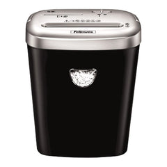 Fellowes Powershred Shredder Cross Cut Shreds 10 Sheets - Black
