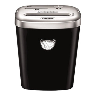 Fellowes Powershred Shredder Cross Cut Shreds 10 Sheets - Black