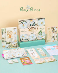 Mofkera Agenda Gift Set 2026  – Daisy Dreams