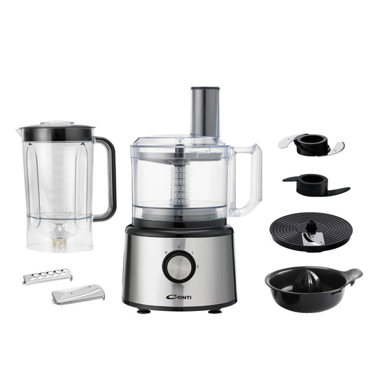 CONTI Food Processor - 19 Functions for Easy Cooking