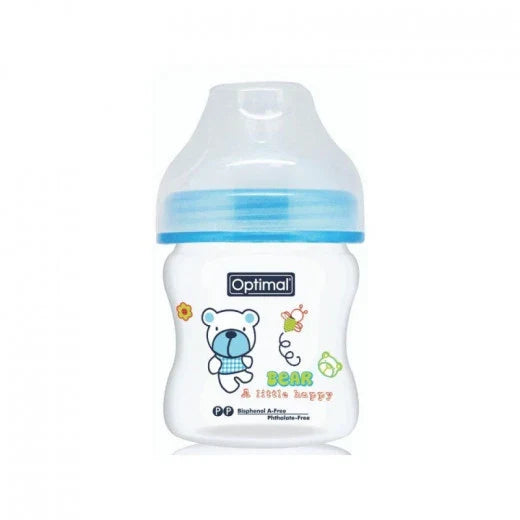 Optimal P.P Extra Wide Neck Feeding Bottle 150ML