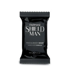 صابون Farmasi Shield Man للوجه والجسم – انتعاش رجولي
