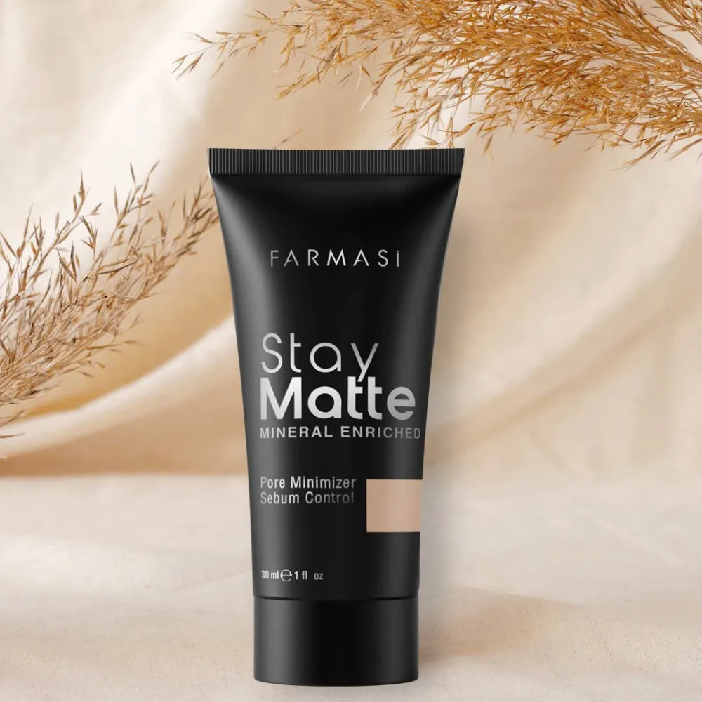 Farmasi Stay Matte Foundation – Shine Control Formula