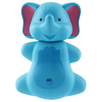 Flipper - Fun Animal Toothbrush With Holder for Kids - Elephant (Colour May Vary)
