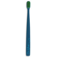 Flipper - 2-in-1 Toothbrush With Cover for Couple - Blue & Red