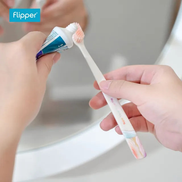 مجموعة فرش Flipper Twigo للأطفال | 5 قطع ملونة ناعمة