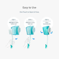 Flipper - Twigo Toothbrush With Cover - Ocean Blue