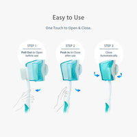 Flipper - Twigo Toothbrush With Cover - Smoke