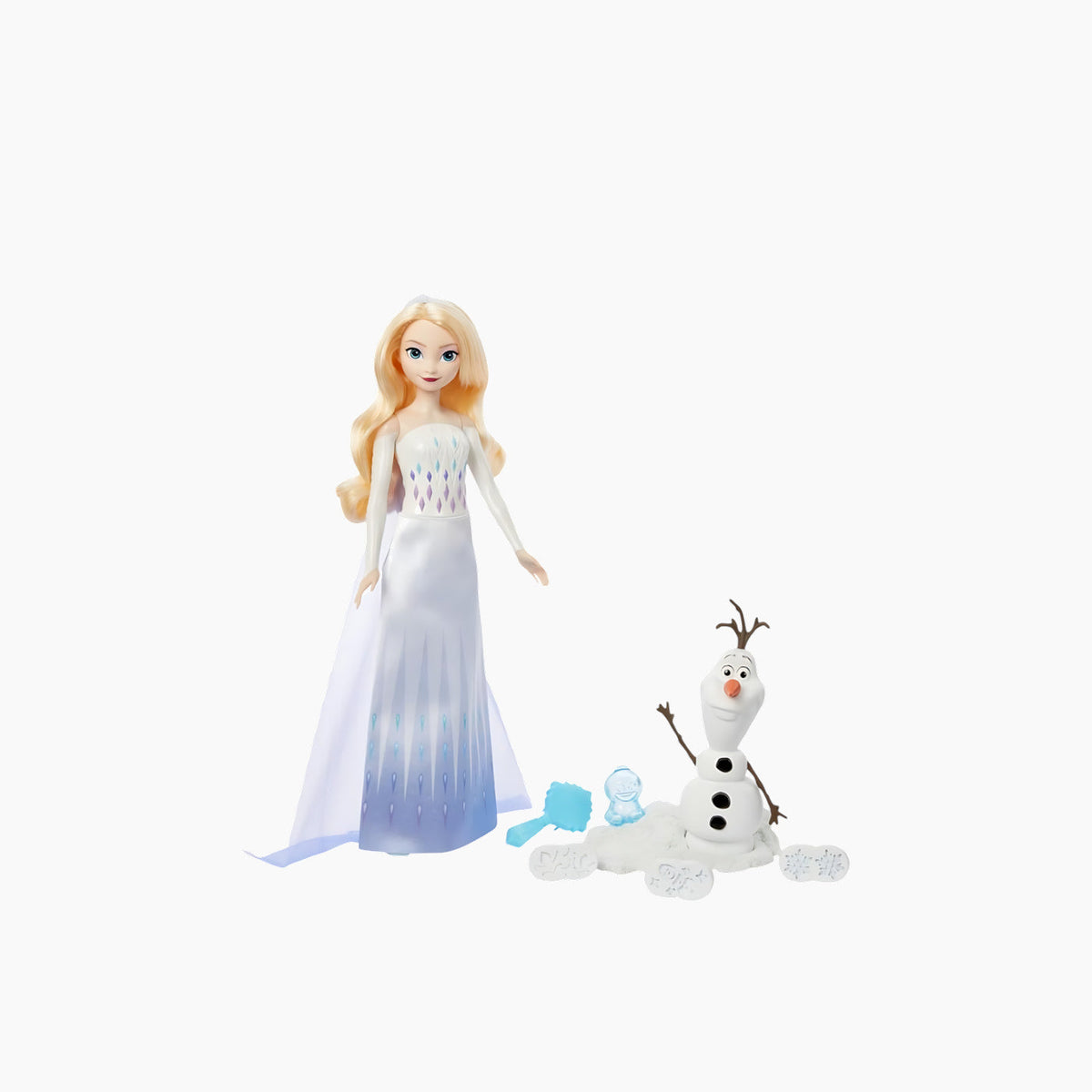 Mattel Frozen Fashion Dolls – Elsa and Olaf Snow Dough