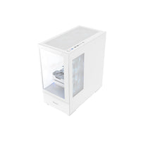 صندوق ألعاب Huntkey G35 - تصميم أبيض أنيق، أداء قوي