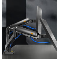 North Bayou G55 27″-34″ Dual Monitor Desk Mount TV Bracket