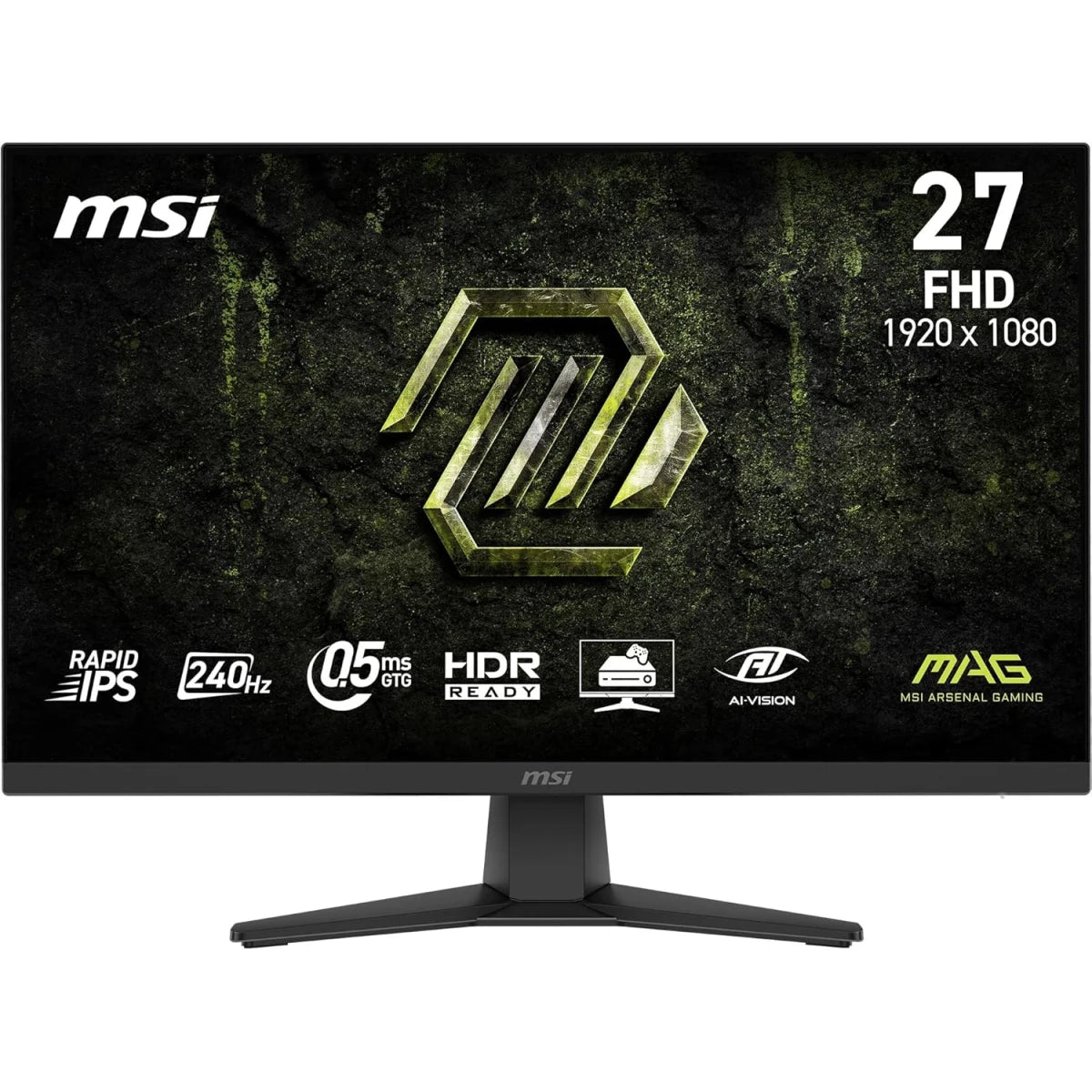 شاشة MSI MAG 272F X24 27″ للألعاب – 240Hz IPS، 0.5ms