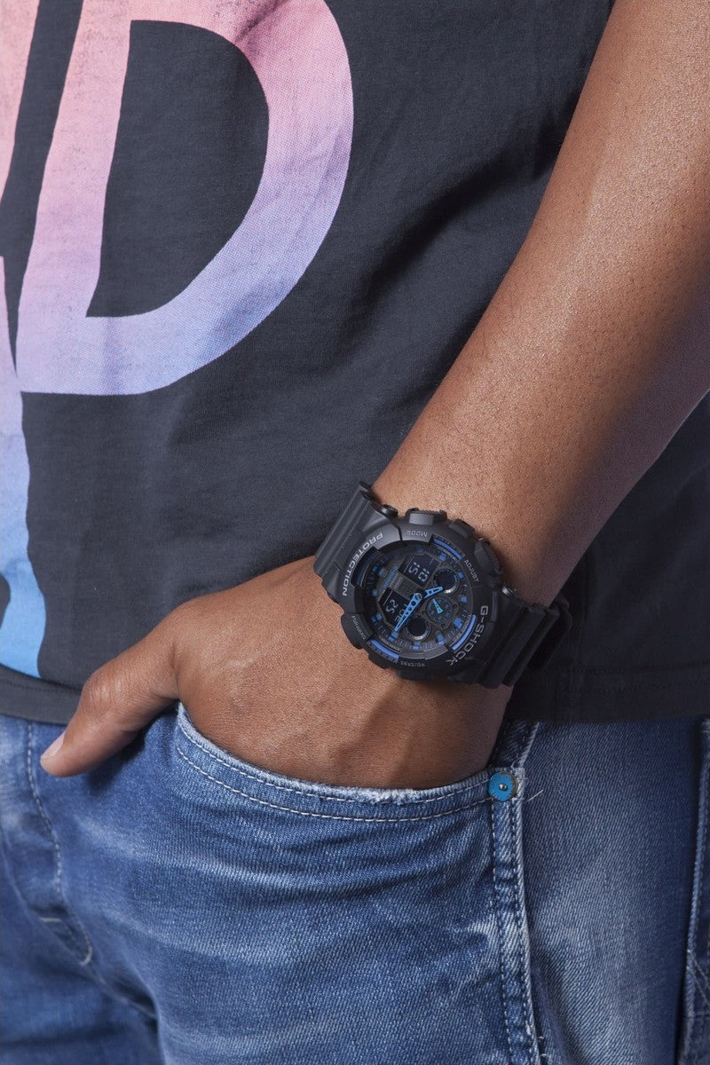 G-SHOCK GA-100-1A2 MEN WATCH