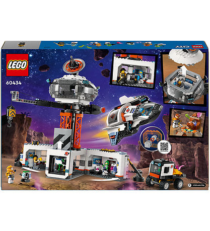 LEGO City Space Base & Rocket Launchpad 60434 – 1422 pcs