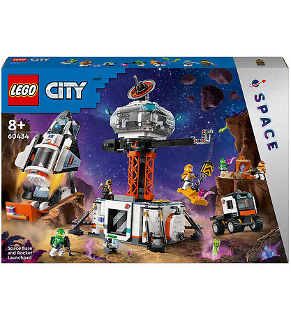 LEGO سيتي – قاعدة فضاء ومنصة إطلاق صواريخ 60434 – 1422 قطعة