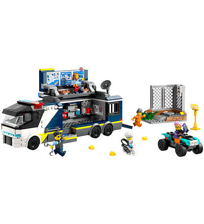 LEGO سيتي – شاحنة مختبر الجرائم المتنقل 60418 – 674 قطعة
