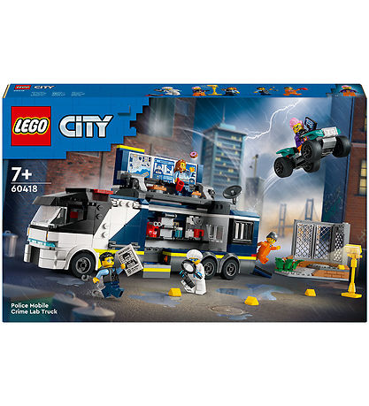 LEGO سيتي – شاحنة مختبر الجرائم المتنقل 60418 – 674 قطعة