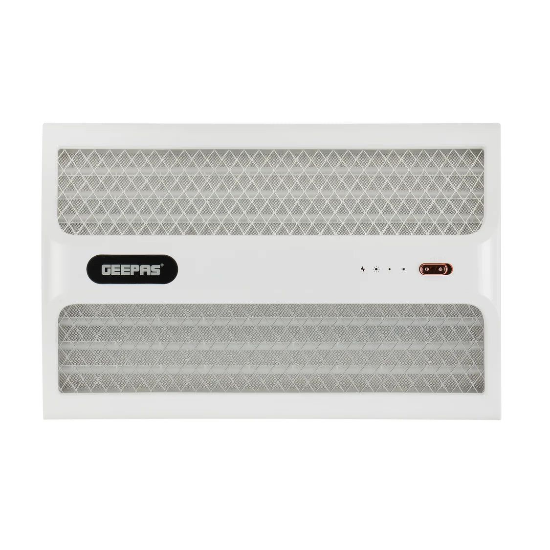 Geepas Rechargeable Mosquito Killer, Dual Sided, White, GBK25606