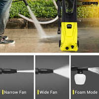 Geepas GCW19027 High Pressure Washer 135BAR 3000W | Powerful Cleaning Machine