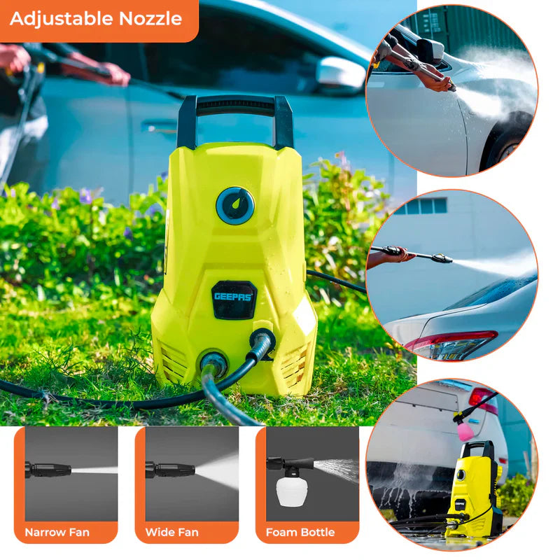 ماكينة غسيل ضغط عالي Geepas 105 بار 2500 واط