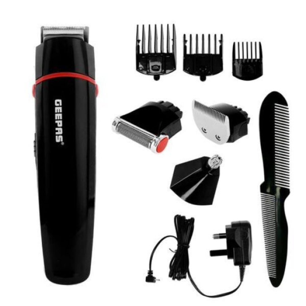 GEEPAS 7-in-1 Cordless Grooming Kit for Men GEEPAS 7-in-1 Cordless Grooming Kit for Men