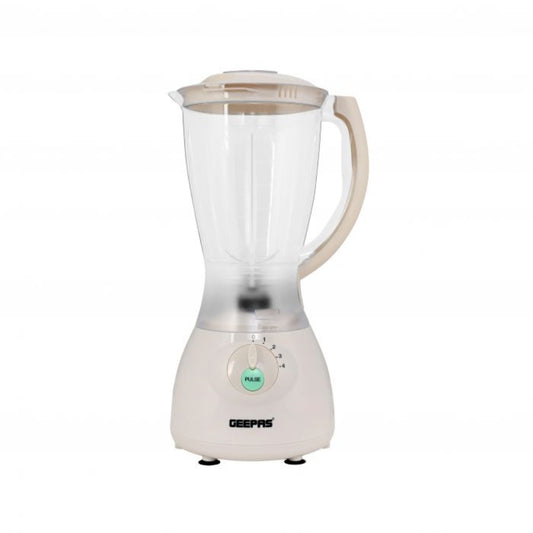 GEEPAS Blender 400W Multi-Function Glass Jug Blender