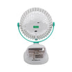Geepas Rechargeable 2-in-1 Clip & Desk Fan, 36-LED Light, 7H Runtime, 1200mAh GF21137