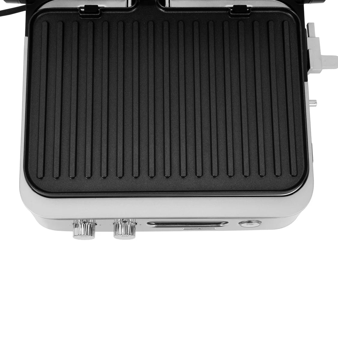 Geepas 2170W Digital Stainless Steel Grill Maker, 180° Open BBQ, Silver GGM36516