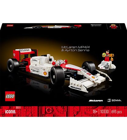 LEGO® McLaren MP4/4 & Ayrton Senna – أسطورة الفورمولا 1